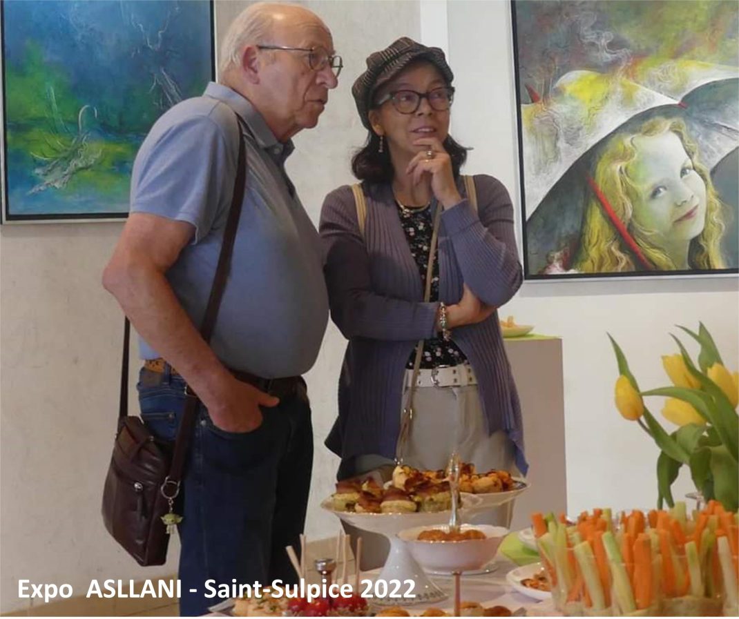 #SAMsamedinASLLANI #ExpoASLLANI-Saint-Sulpice 2022 Rona ASLLANI